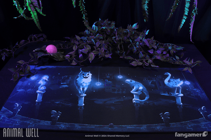 Effigies in the Depths Desk Mat