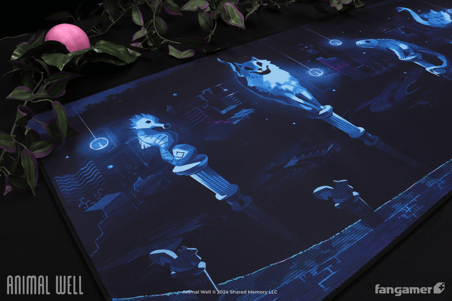 Effigies in the Depths Desk Mat