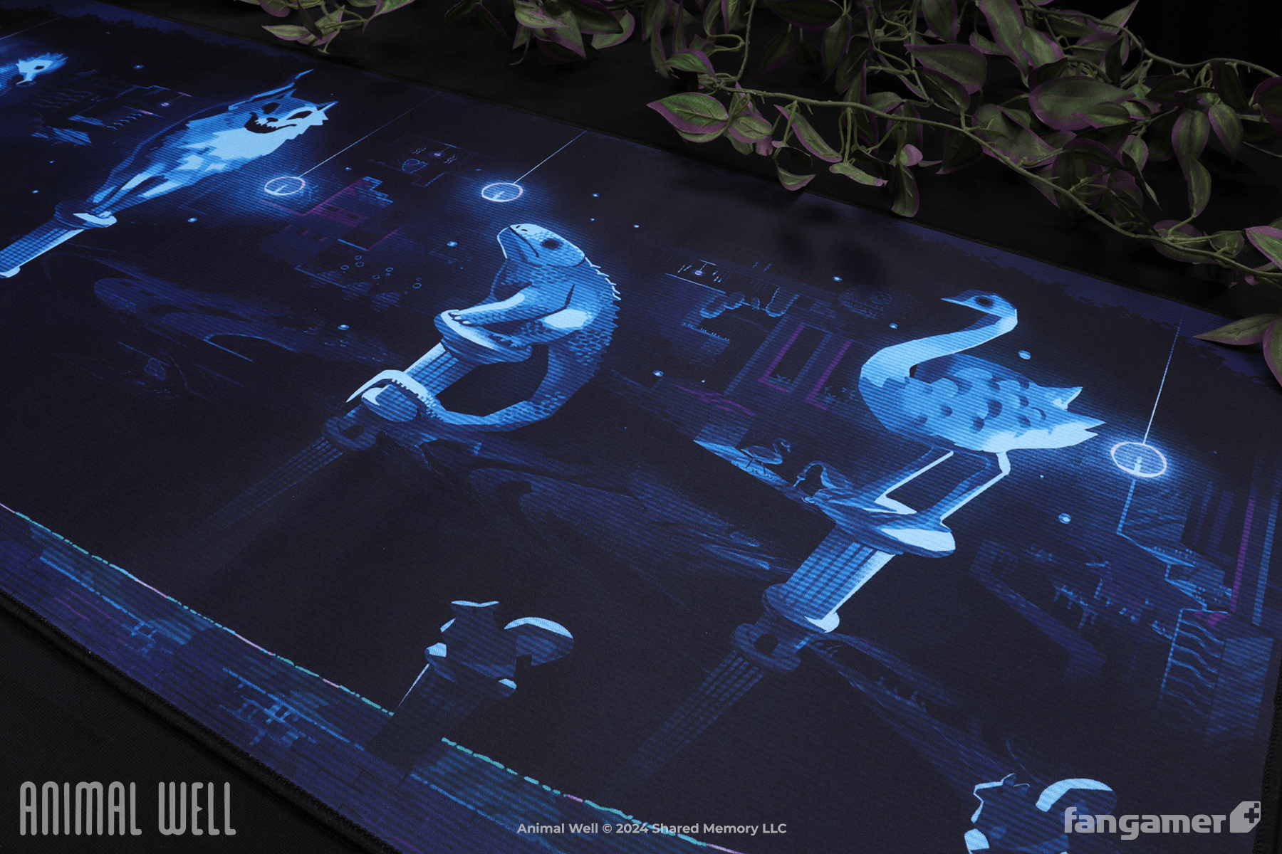 Effigies in the Depths Desk Mat
