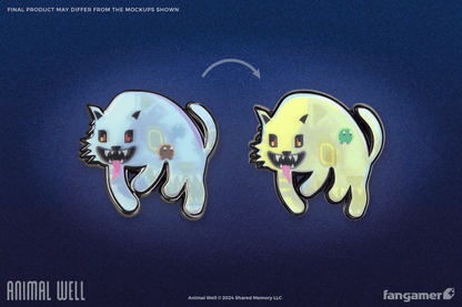 Ghost Lenticular Pin