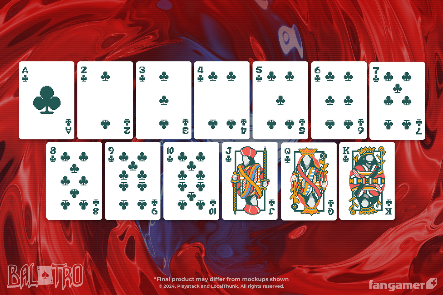 Balatro Playing Card Deck