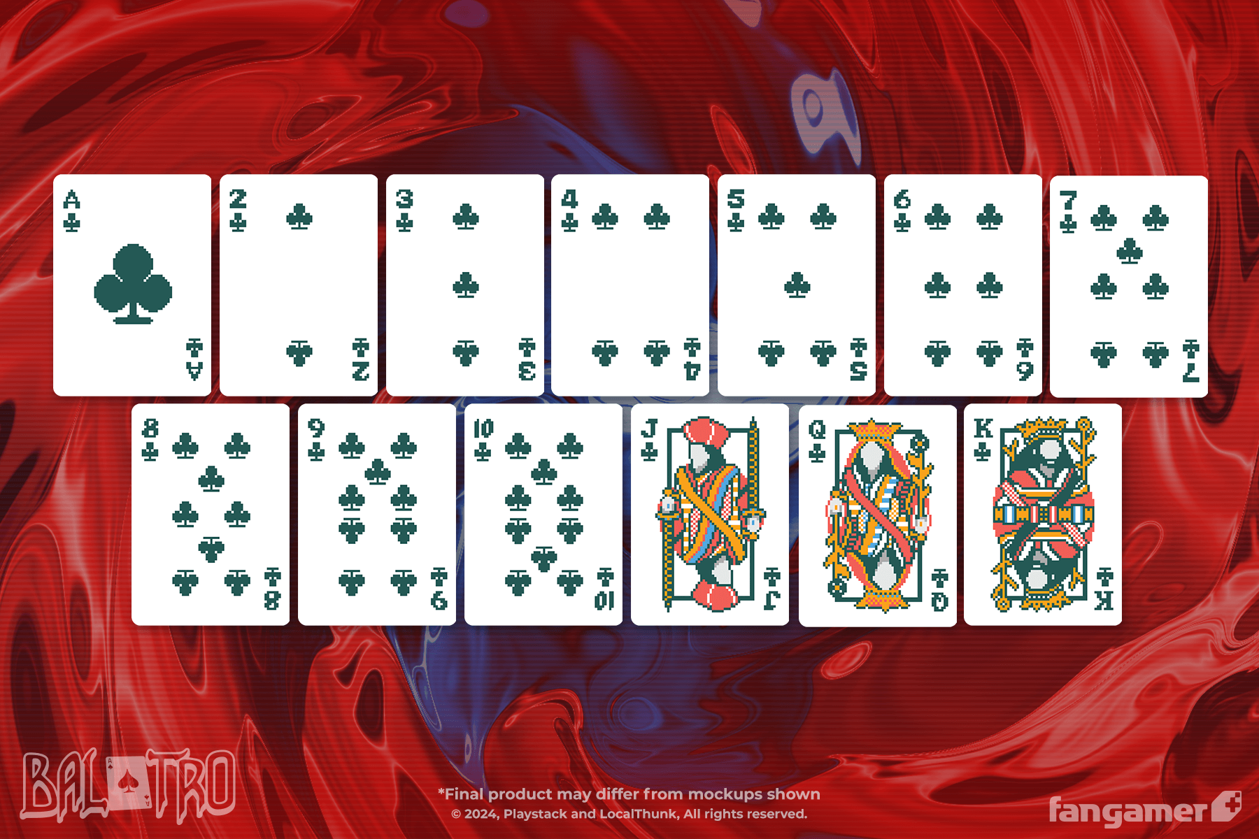 Balatro Playing Card Deck