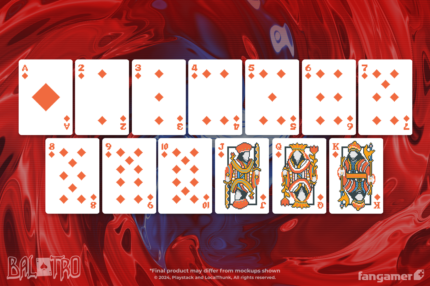 Balatro Playing Card Deck