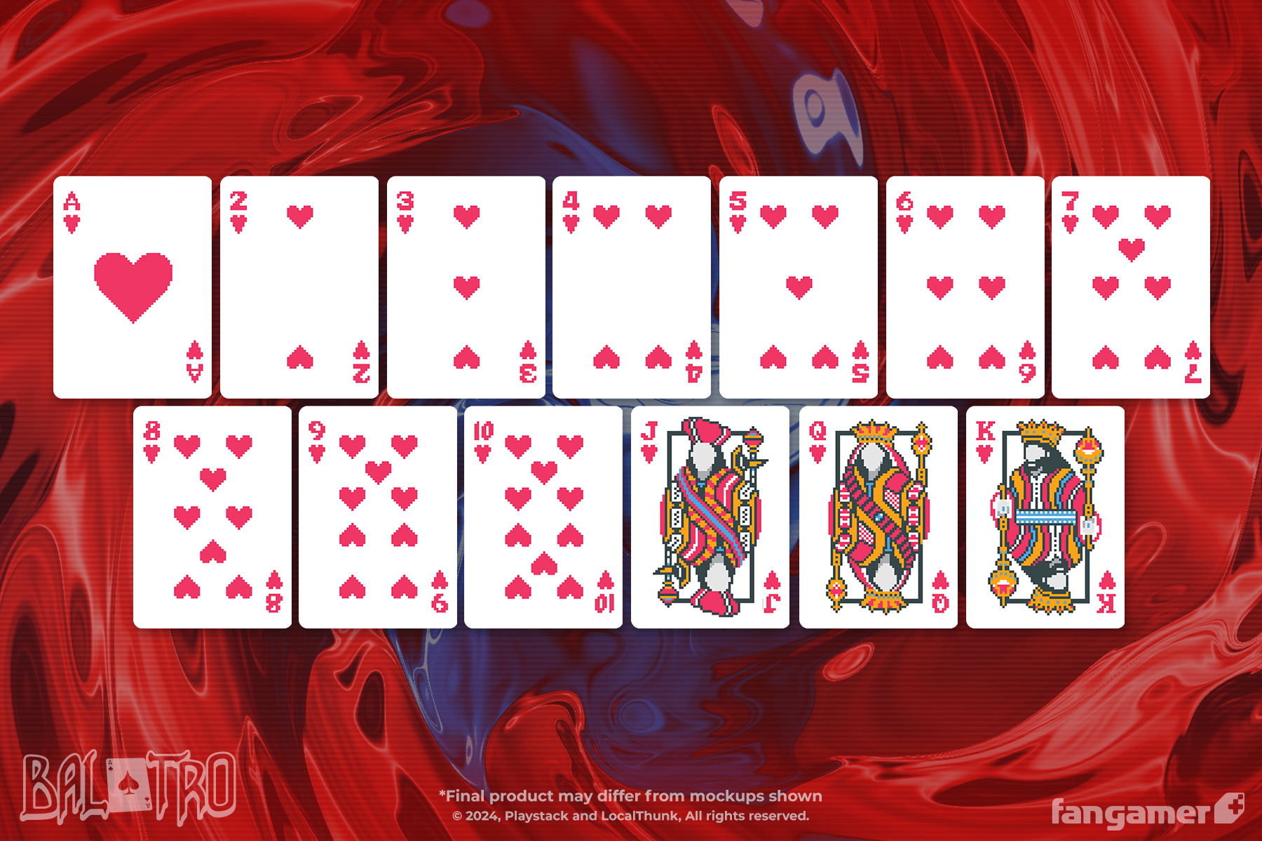 Balatro Playing Card Deck