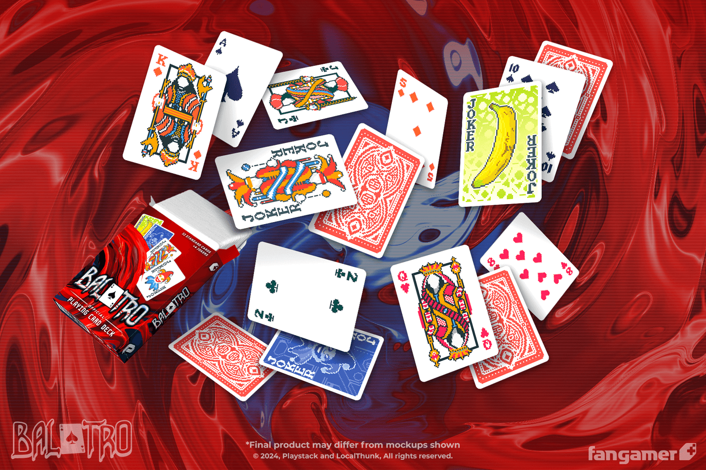 Balatro Playing Card Deck