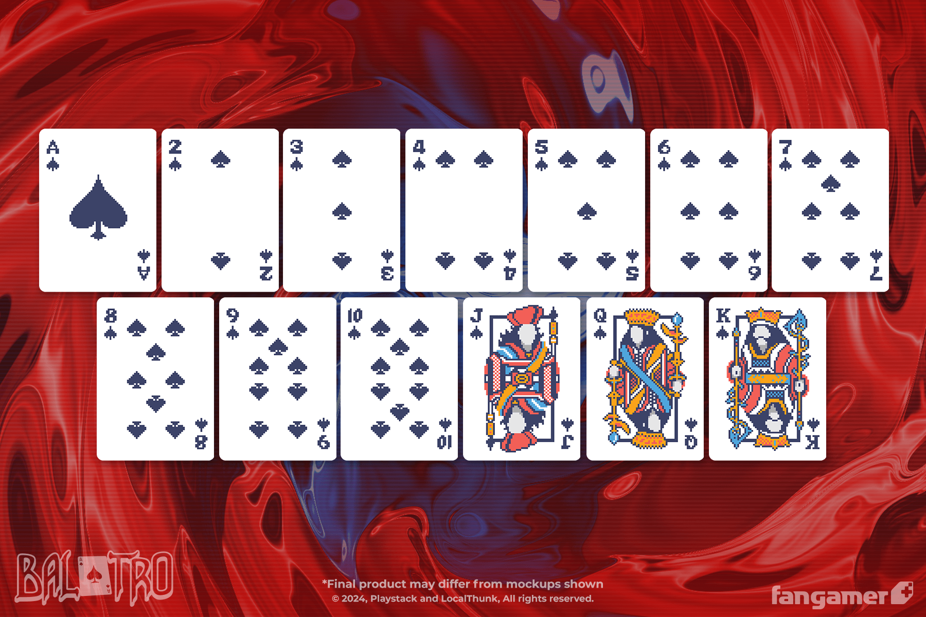 Balatro Playing Card Deck