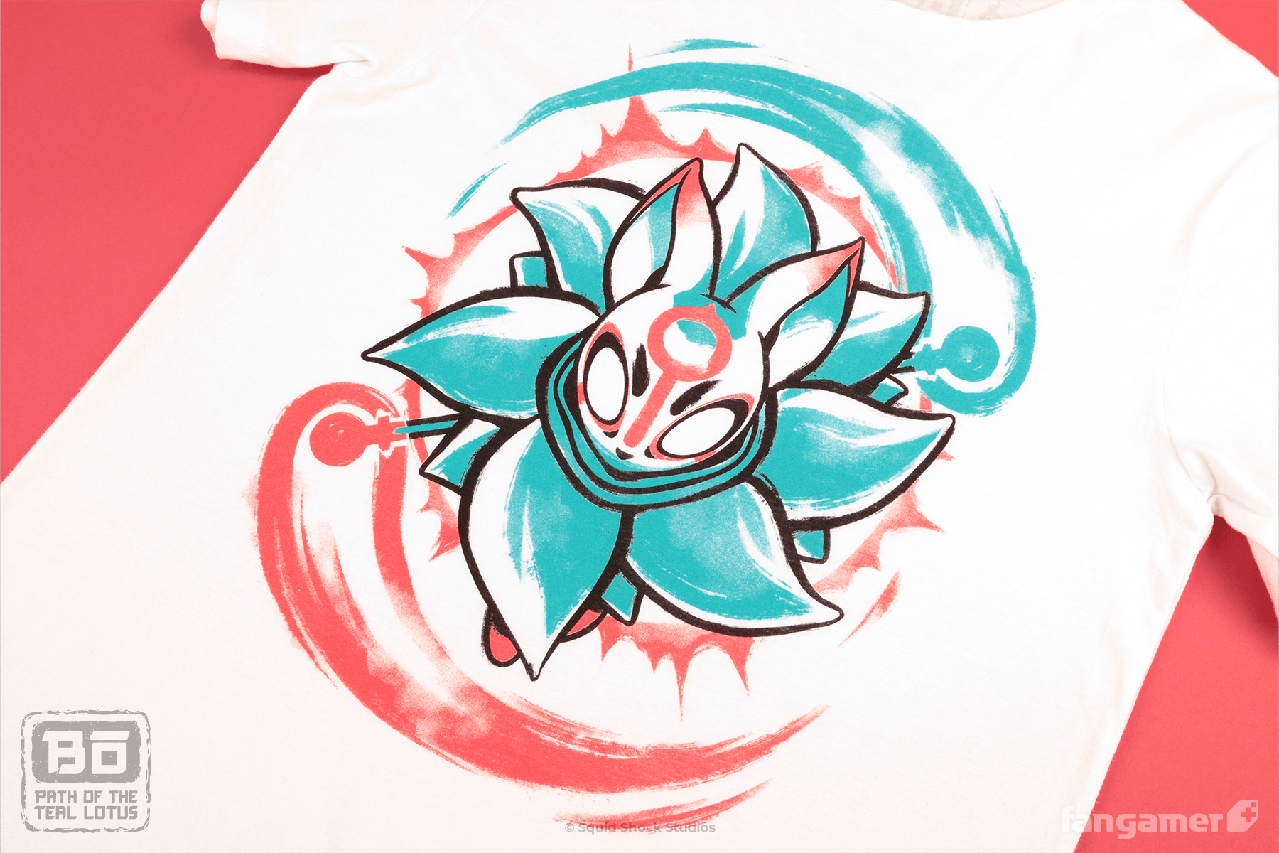 The Teal Lotus Blooms