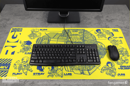 Rig Cross-Section Desk Mat