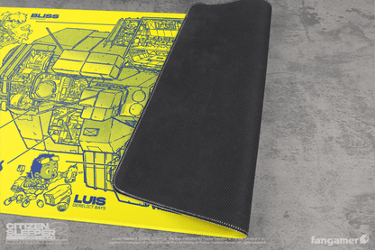 Rig Cross-Section Desk Mat