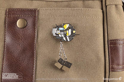 The Rig Hanging Dice Pin