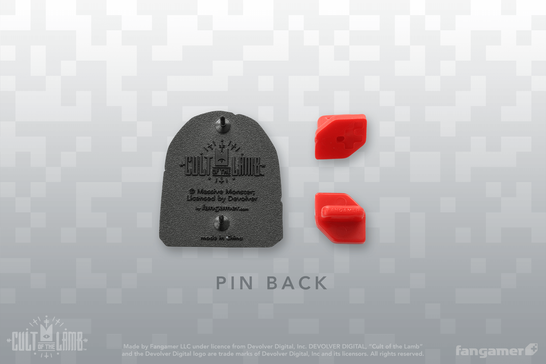 Commandment Stone Pin