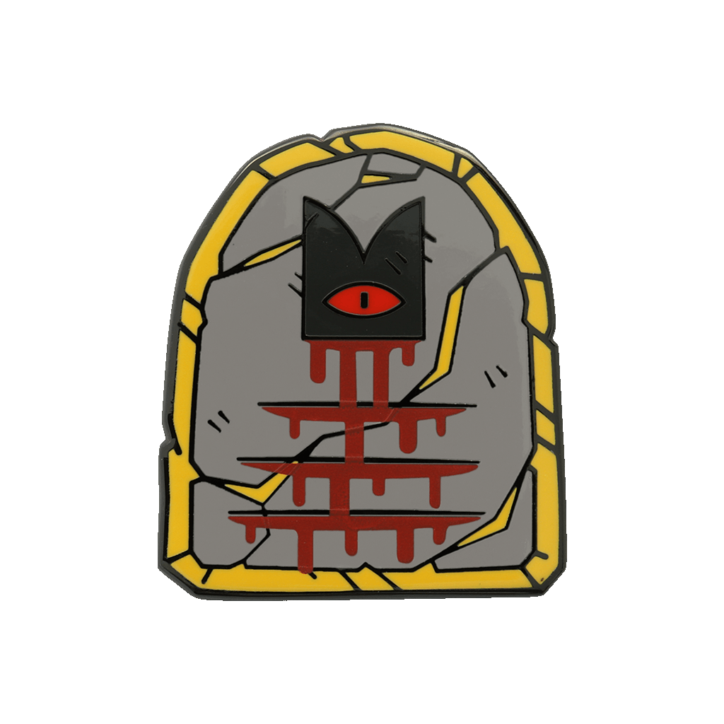 Commandment Stone Pin