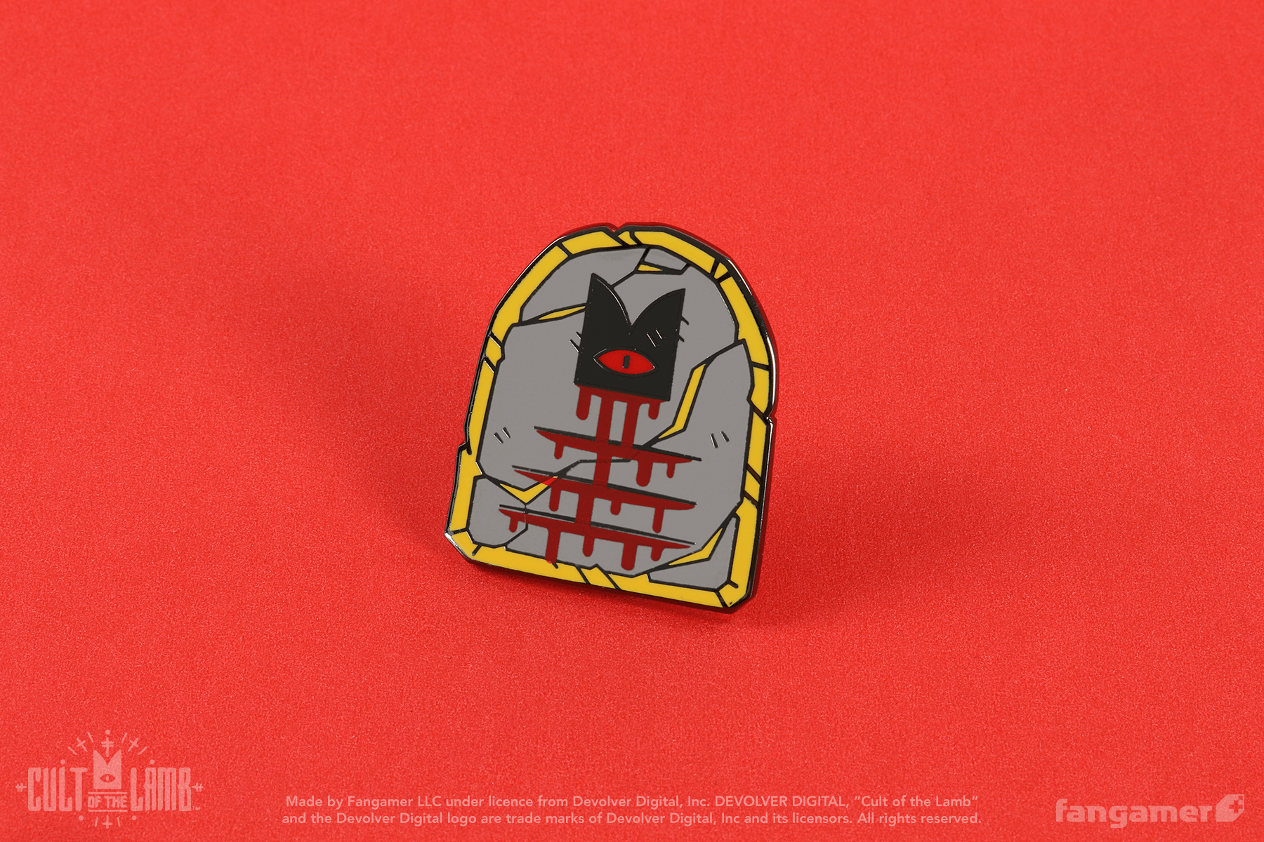 Commandment Stone Pin