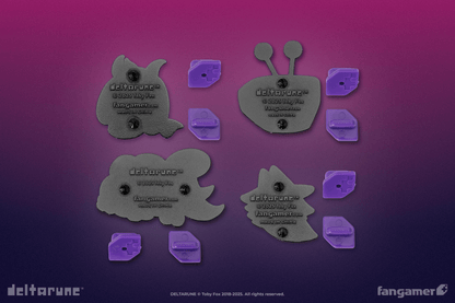 DELTARUNE Character Pin Set 4