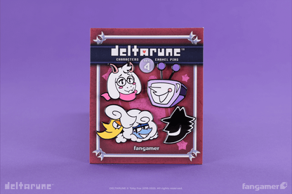 DELTARUNE Character Pin Set 4
