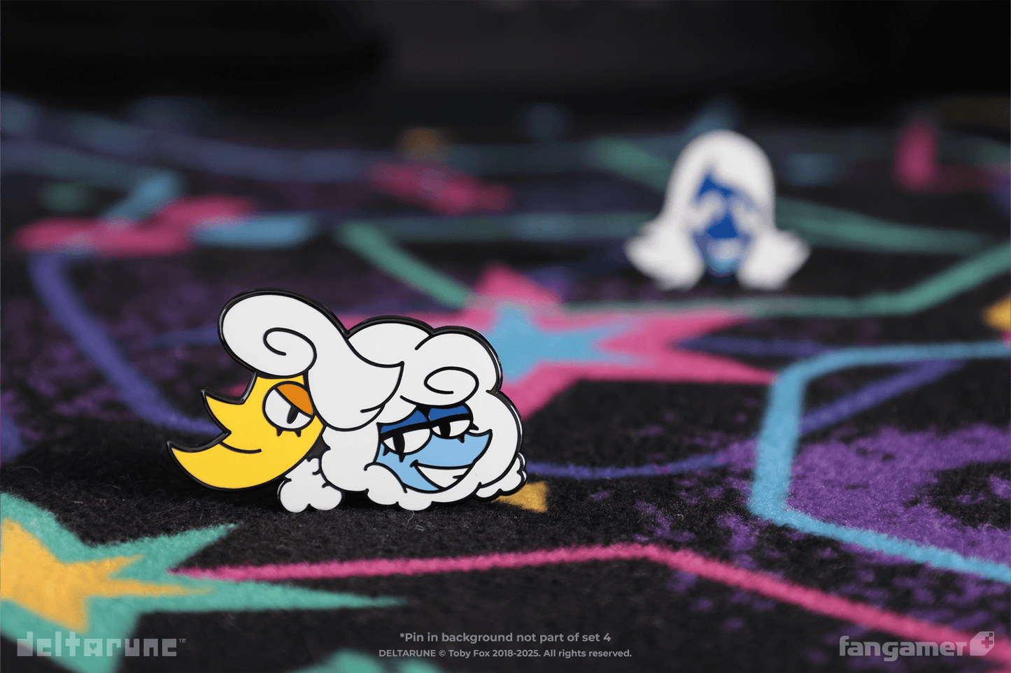 DELTARUNE Character Pin Set 4