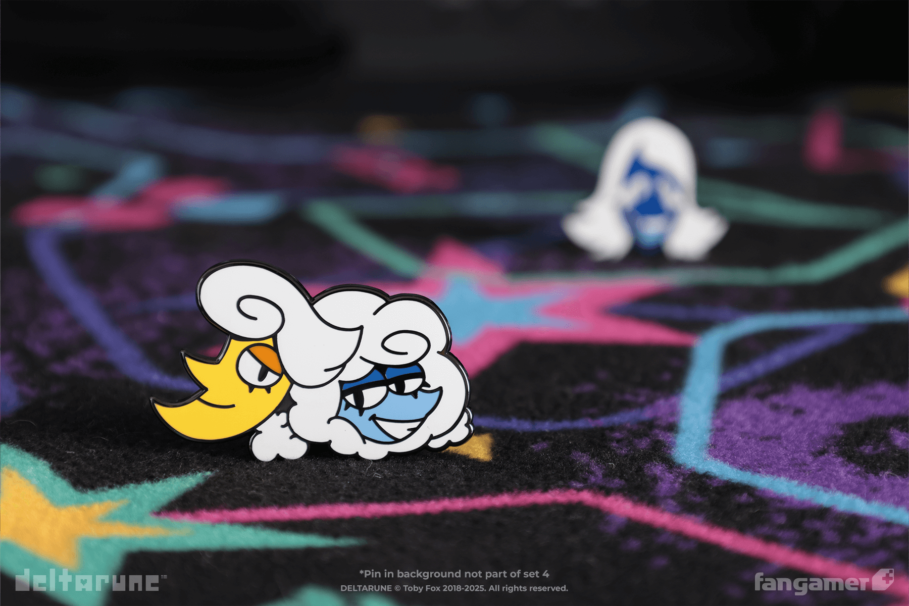 DELTARUNE Character Pin Set 4