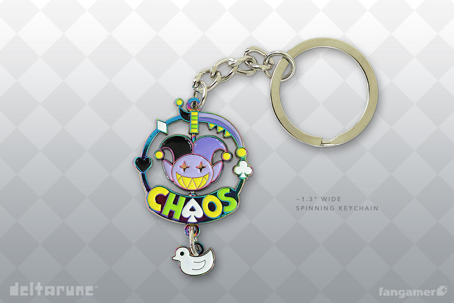 Chaos Revolving Keychain