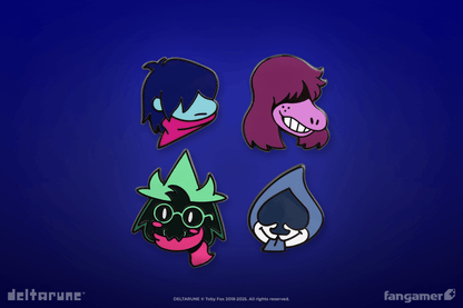 DELTARUNE Character Pin Set 1