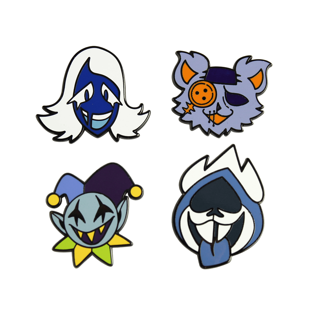 DELTARUNE Character Pin Set 2
