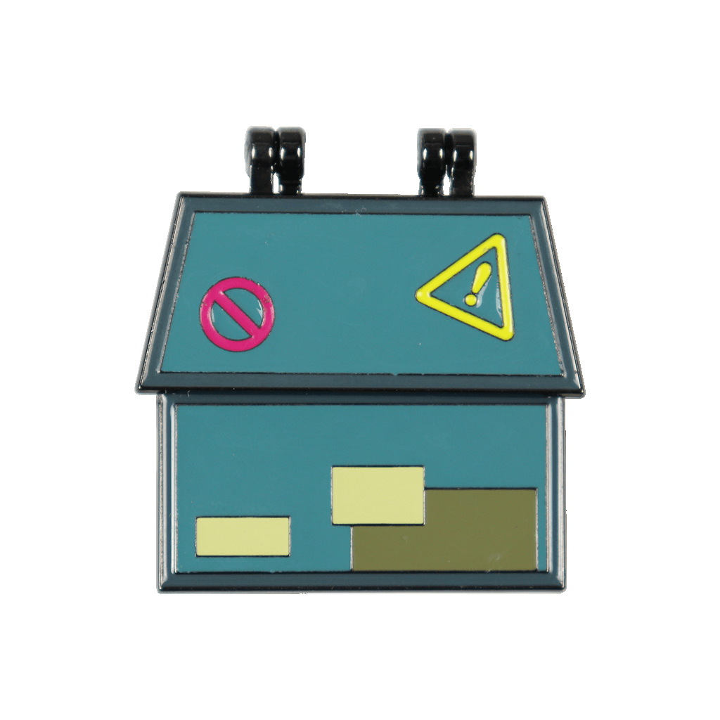 Spamton Dumpster Hinged Pin
