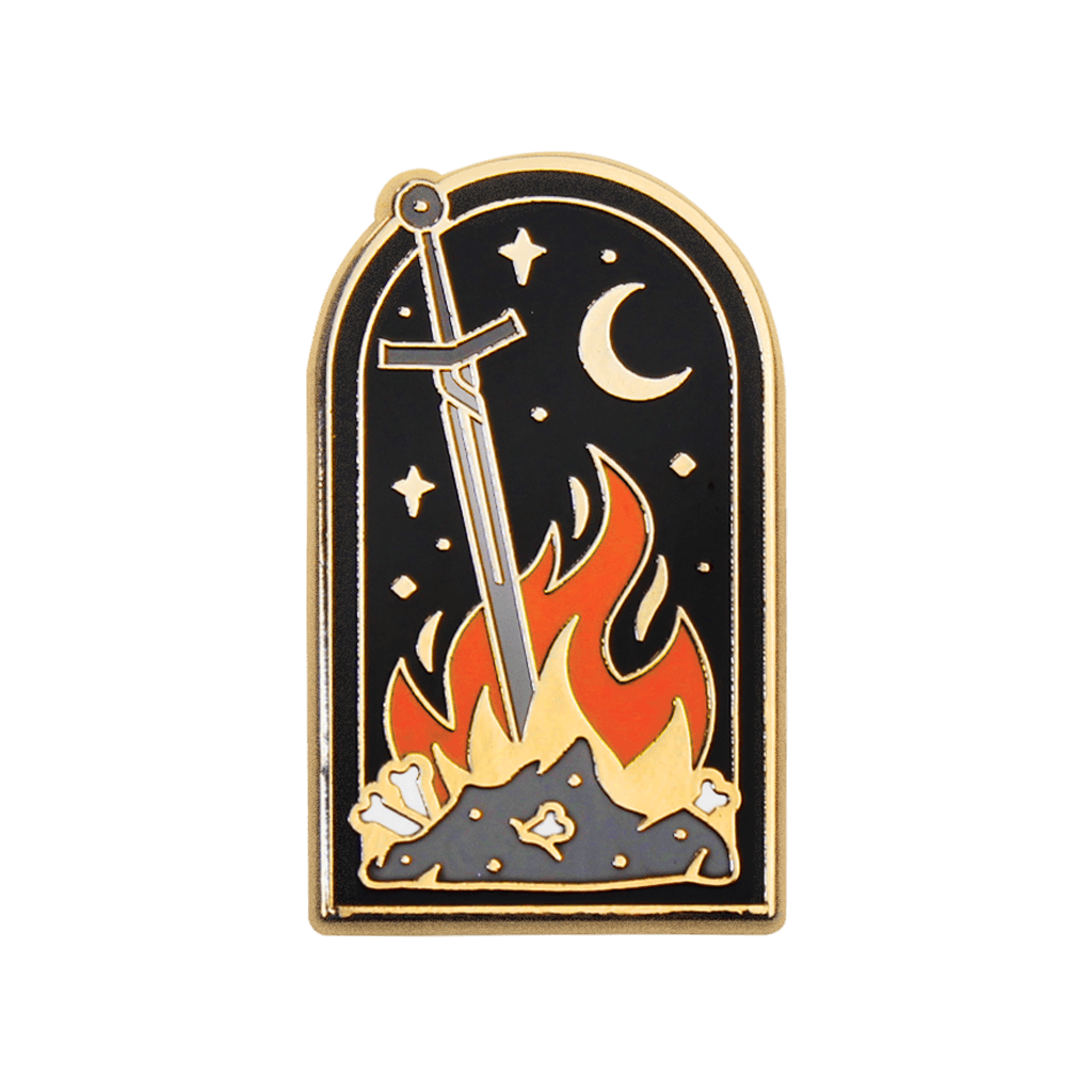 Bonfire Enamel Pin