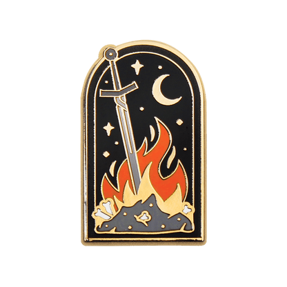 Bonfire Enamel Pin