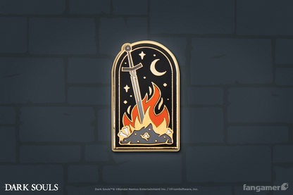 Bonfire Enamel Pin