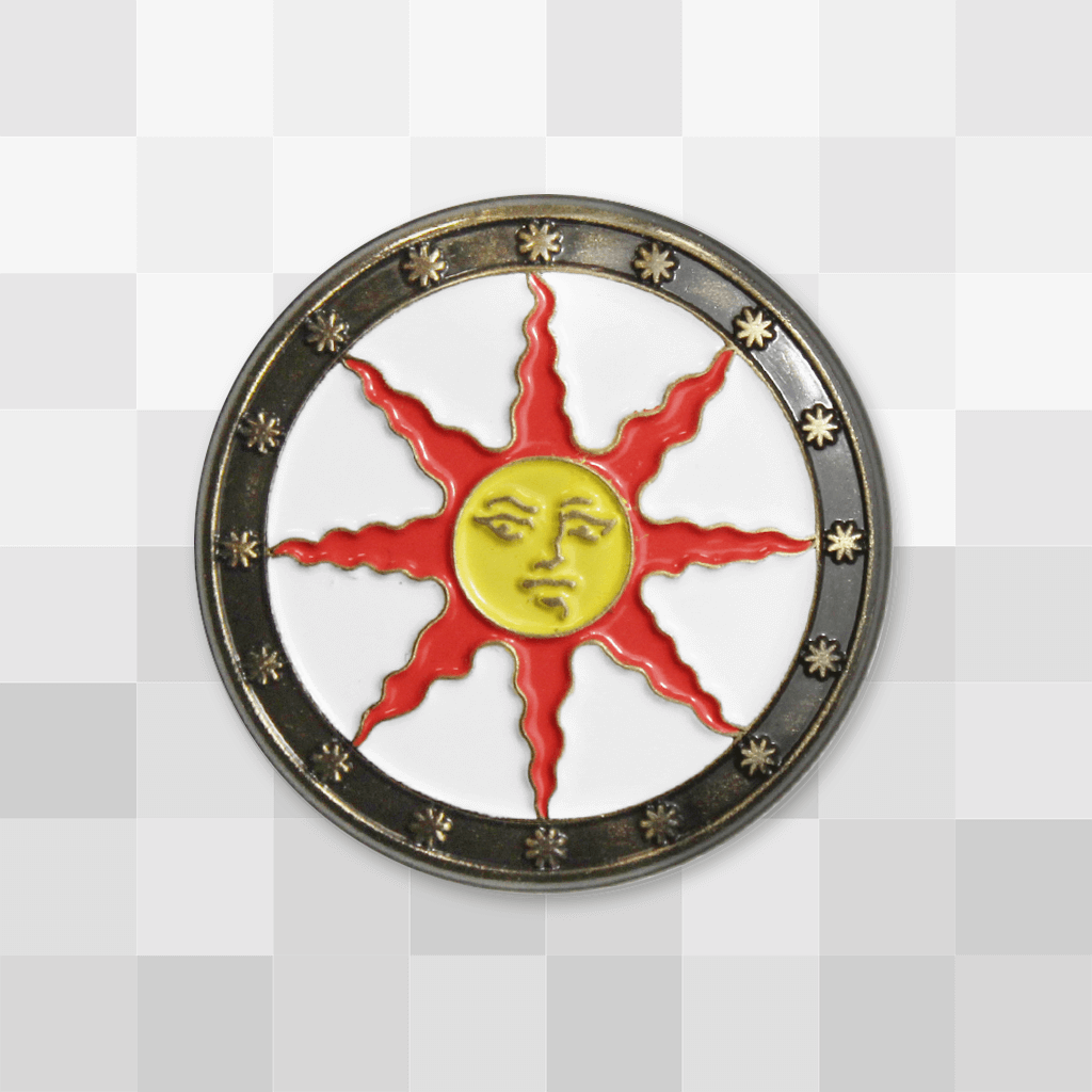 Sunlight Shield Enamel Pin