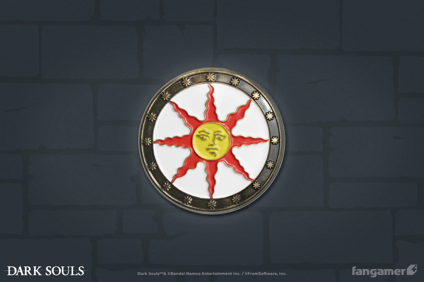 Sunlight Shield Enamel Pin