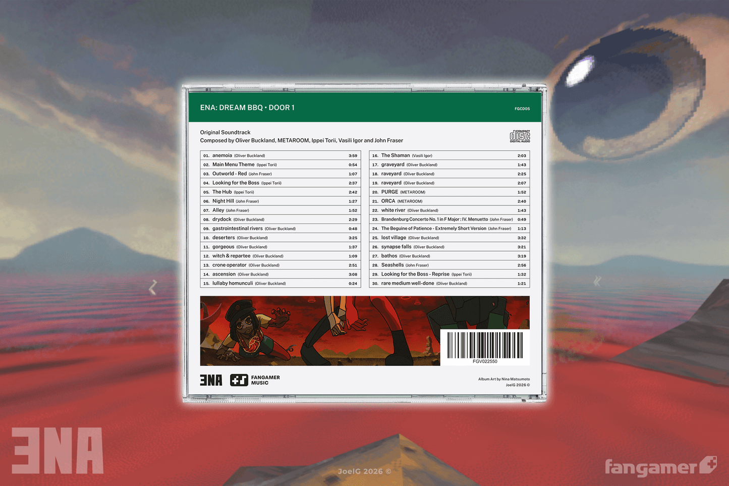 ENA Dream BBQ: Door 1 CD Soundtrack