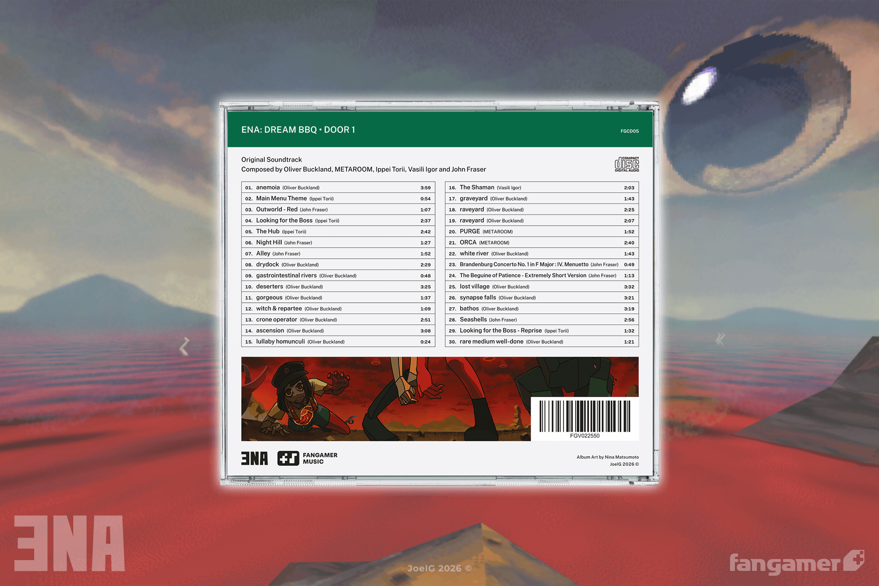 ENA Dream BBQ: Door 1 CD Soundtrack
