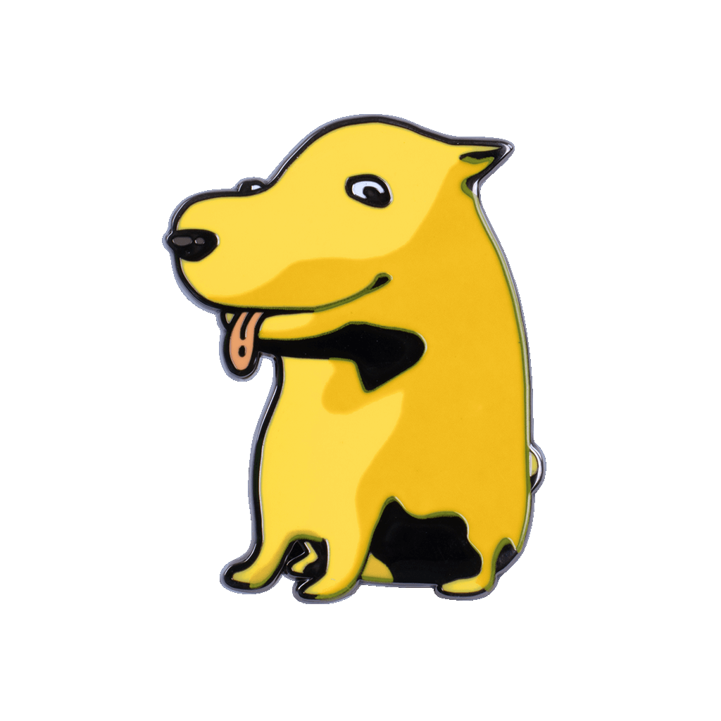 Hourglass Dog Pin