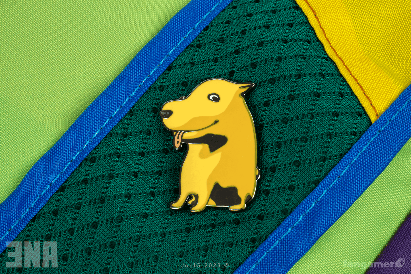 Hourglass Dog Pin