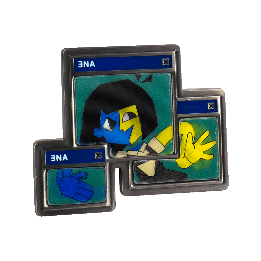 ENA Lenticular Pin
