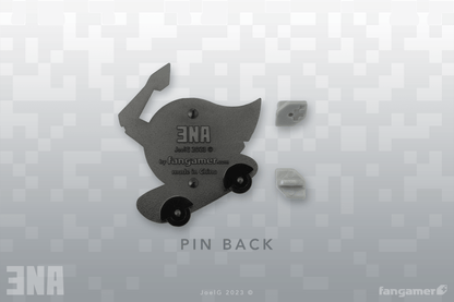 Skateboarding Moony Pin