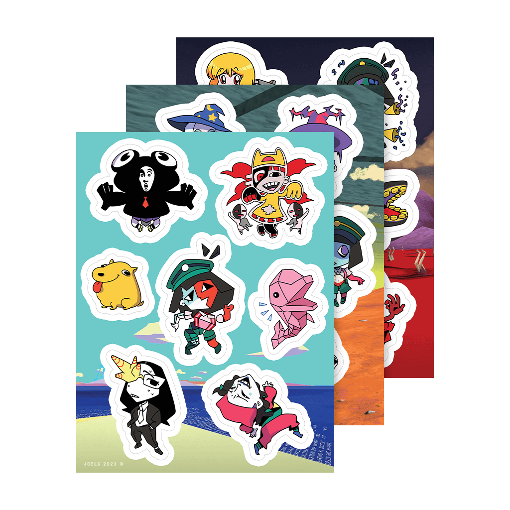 ENA Sticker Sheet Set