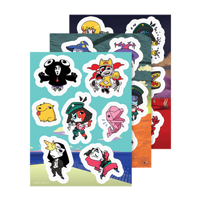 ENA Sticker Sheet Set