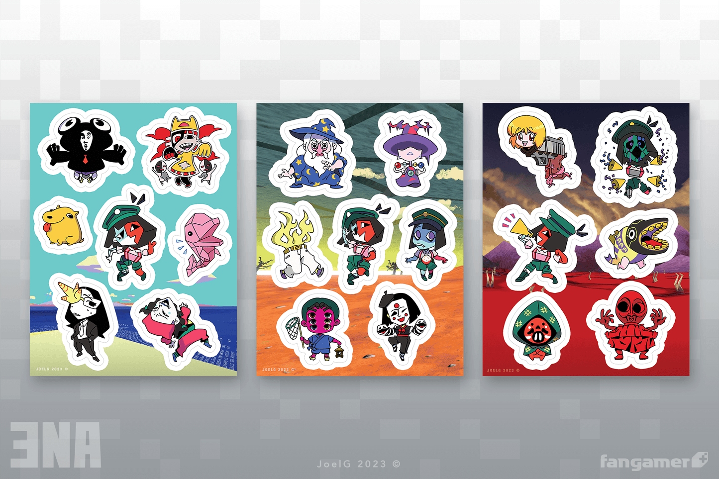 ENA Sticker Sheet Set