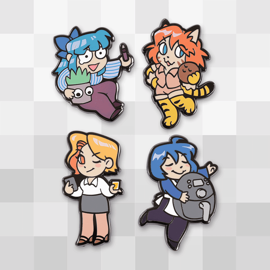 Endless Monday Character Pin Set