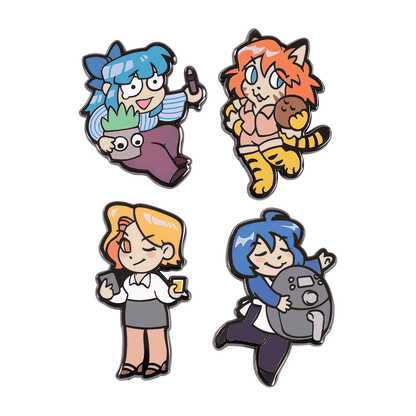 Endless Monday Character Pin Set