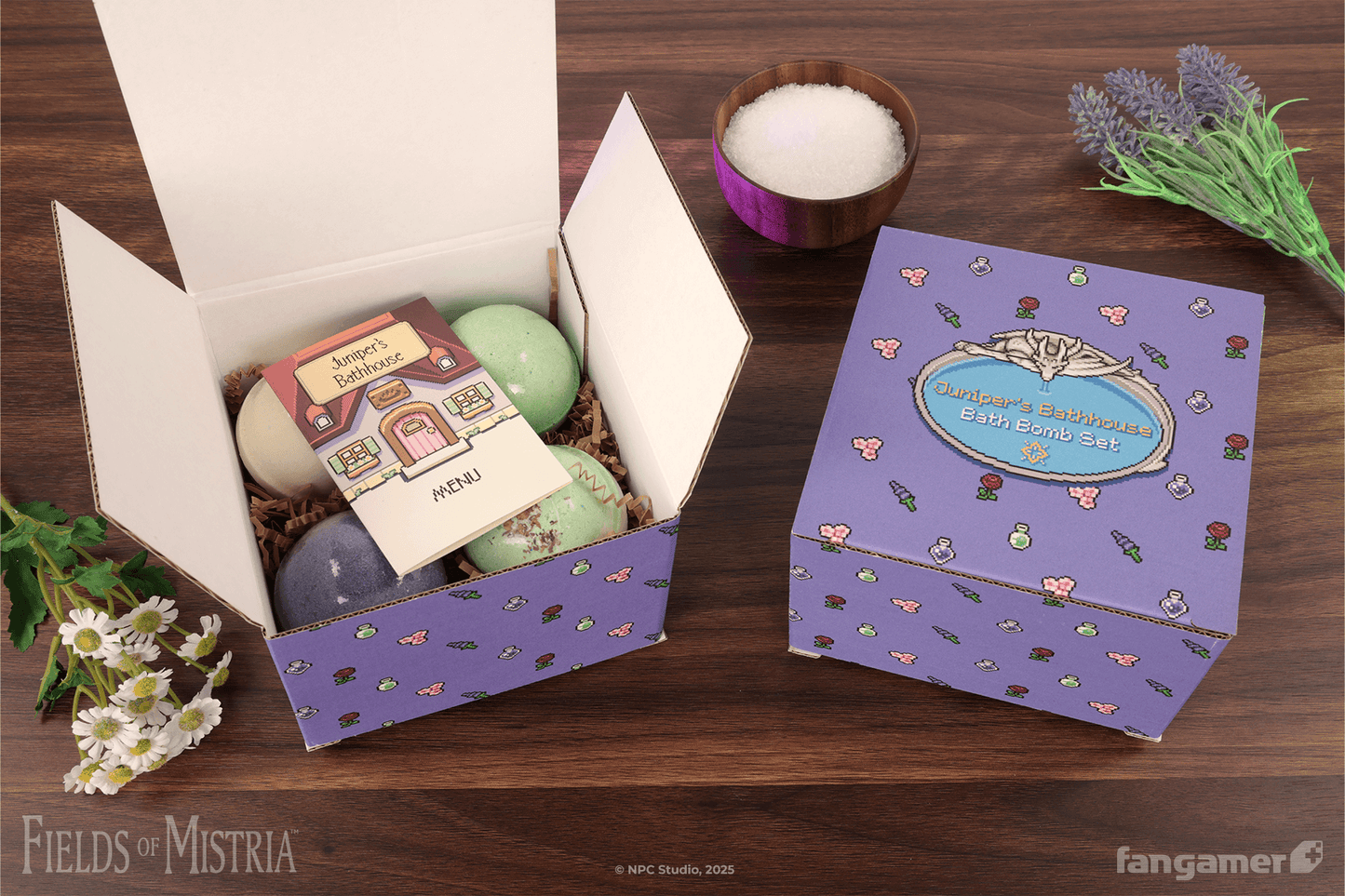 Juniper's Bathhouse Bath Bomb Set