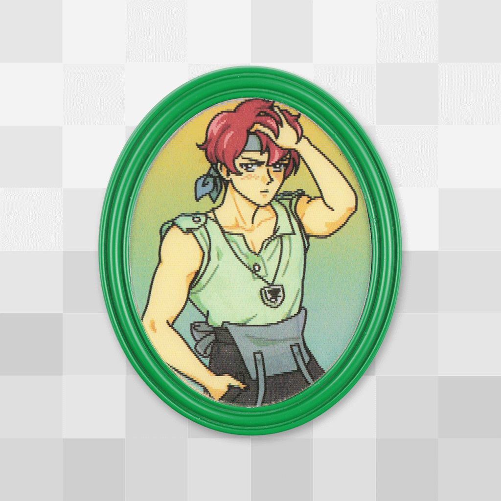 March Lenticular Pin