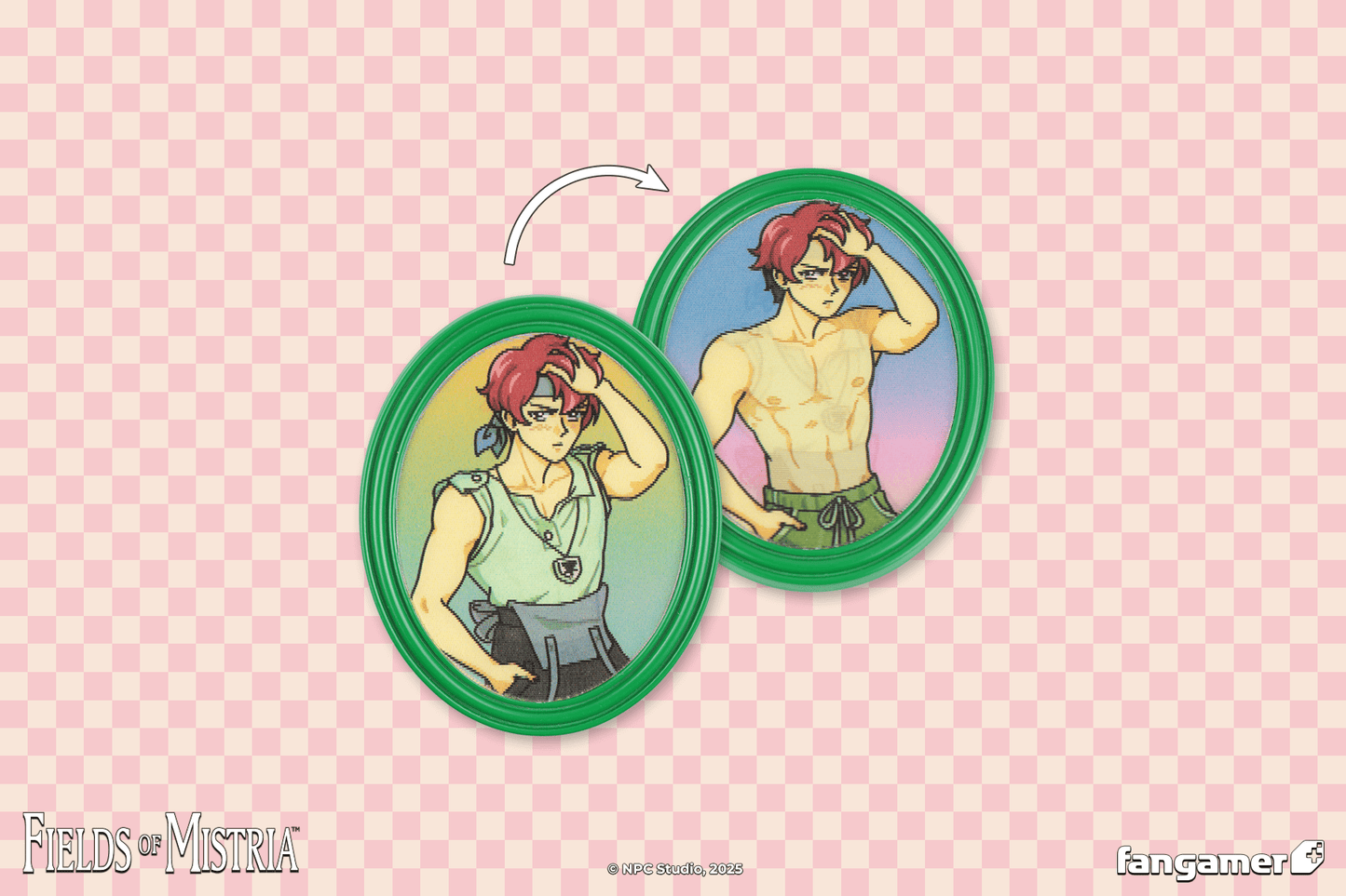 March Lenticular Pin