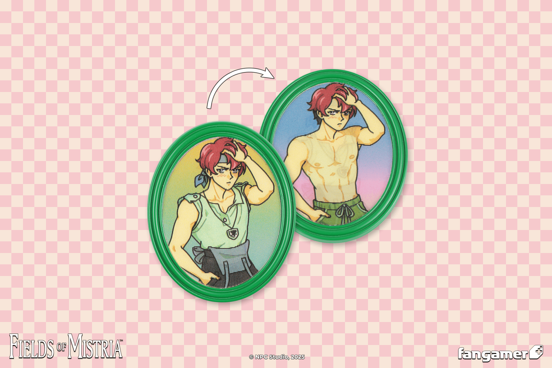 March Lenticular Pin
