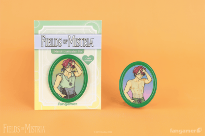 March Lenticular Pin