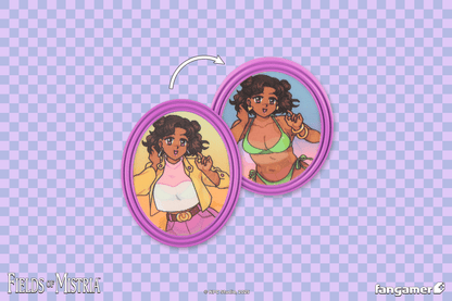 Reina Lenticular Pin