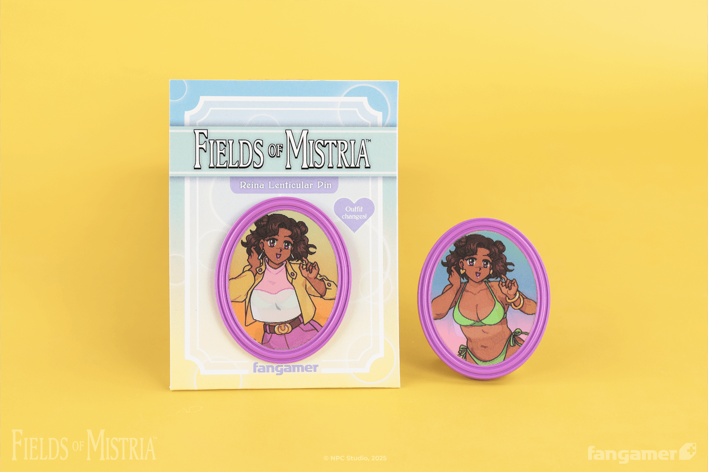 Reina Lenticular Pin