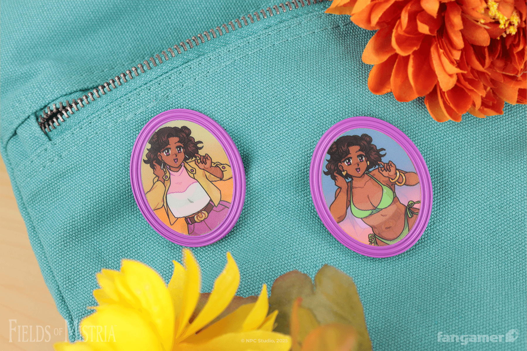 Reina Lenticular Pin