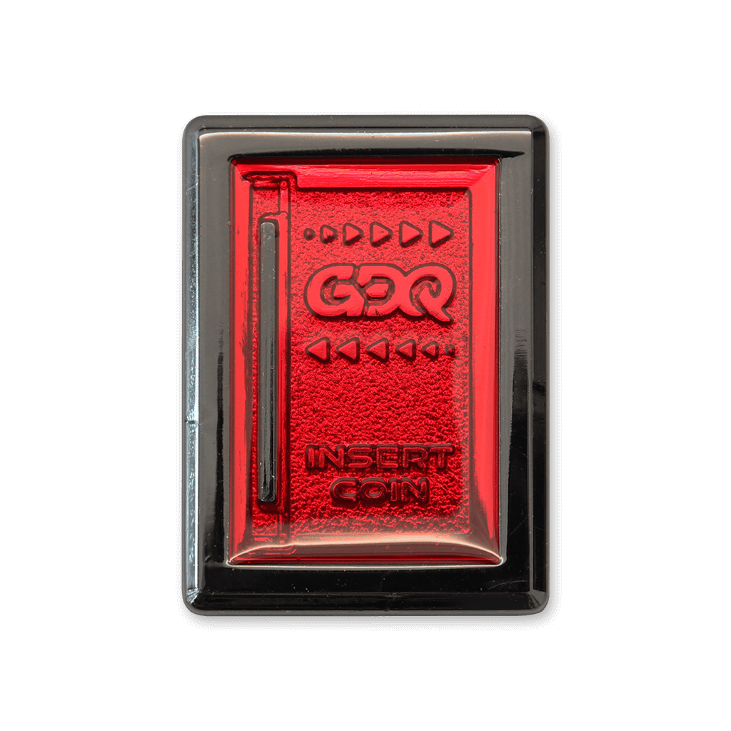 GDQ Arcade Coin Slot Pin